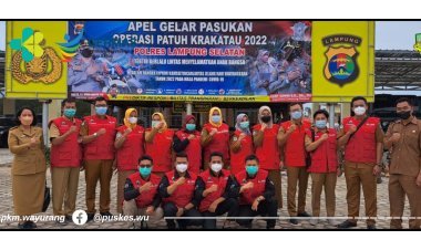 Apel Gelar Pasukan Operasi Patuh Krakatau 2022