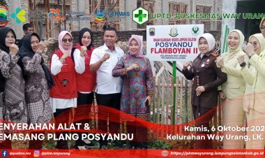 Penyerahan Alat & Pemasangan Plang