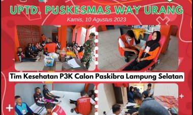 P3K Calon Paskibra Lampung Selatan
