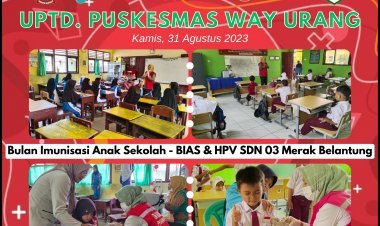 Bulan Imunisasi Anak Sekolah