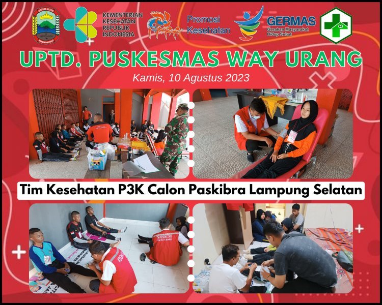 P3K Calon Paskibra Lampung Selatan