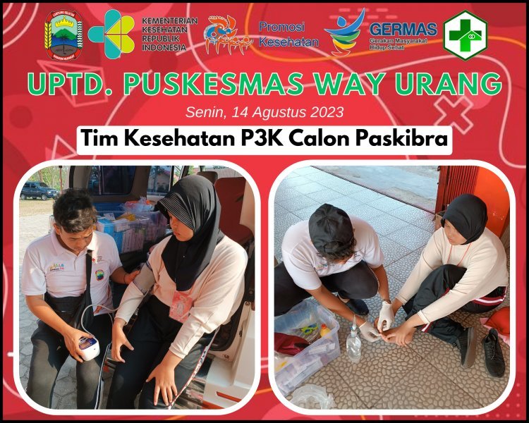 P3K Calon Paskibra Lampung Selatan