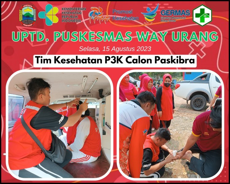 P3K Calon Paskibra Lampung Selatan