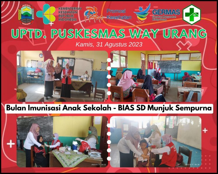 Bulan Imunisasi Anak Sekolah