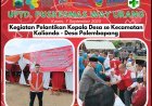 Pelantikan Kepala Desa