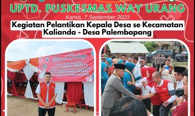 Pelantikan Kepala Desa